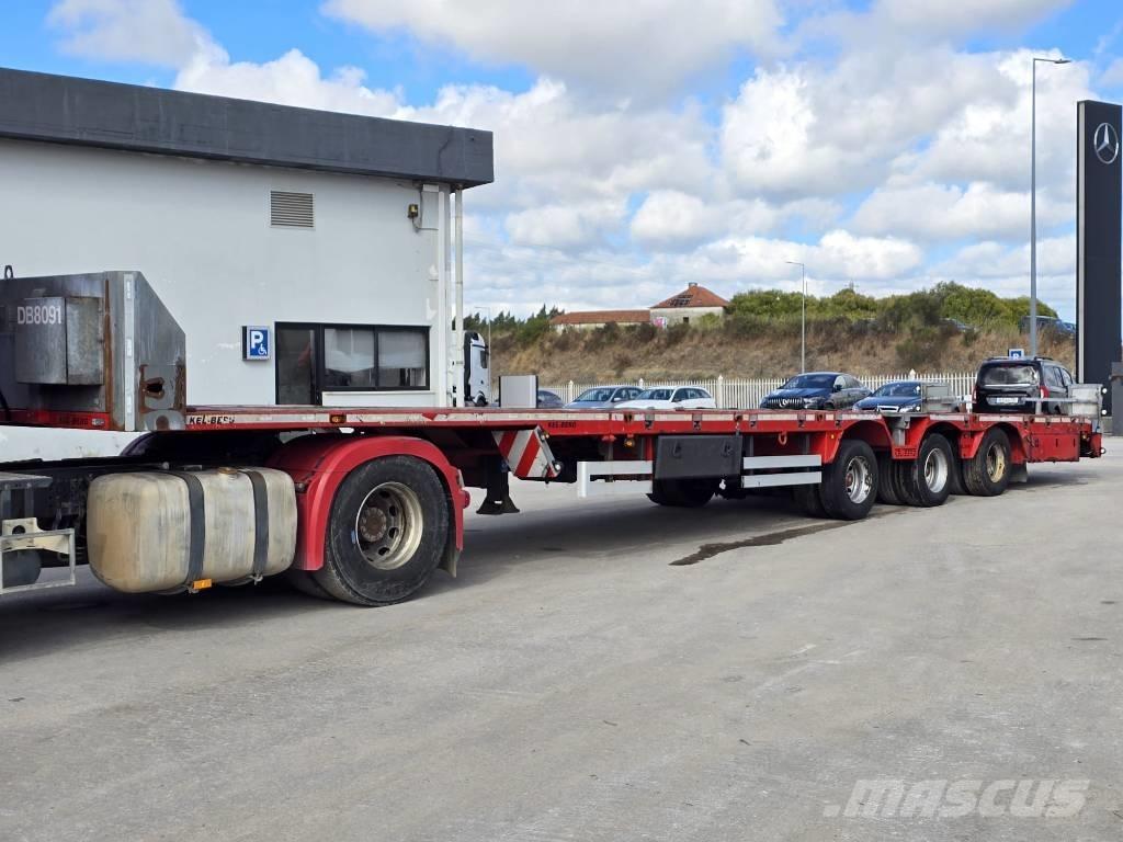 Kel-Berg 3 AS Bortinių sunkvežimių priekabos su nuleidžiamais bortais