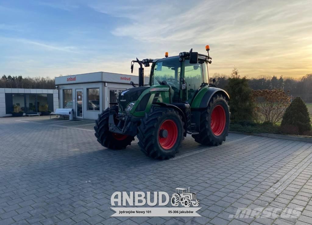 Fendt 516 Vario Traktoriai