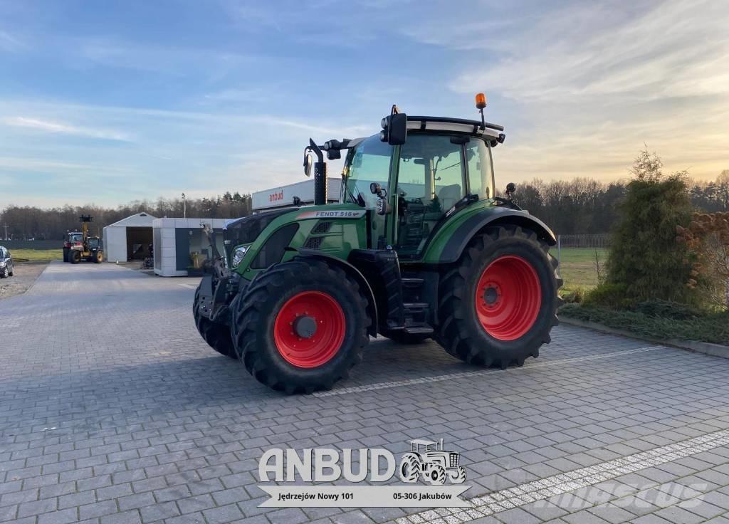 Fendt 516 Vario Traktoriai