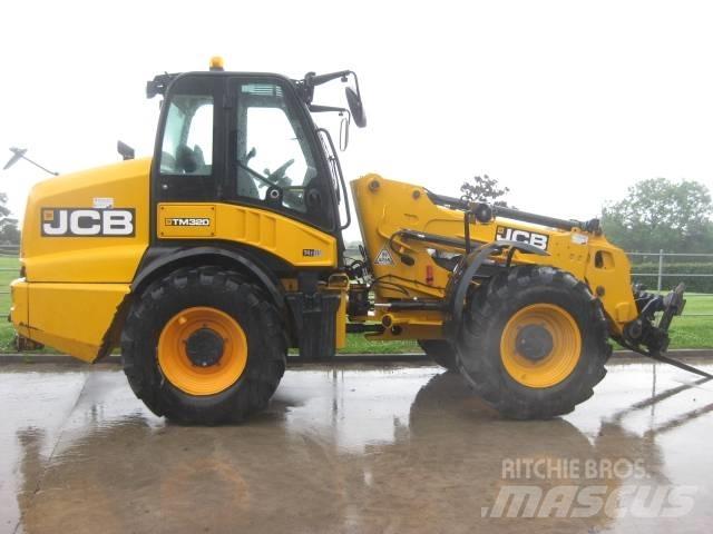 JCB TM 320 Teleskopiniai krautuvai žemės ūkiui
