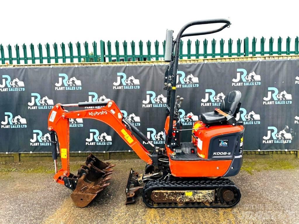 Kubota K008-5 Mini ekskavatoriai < 7 t