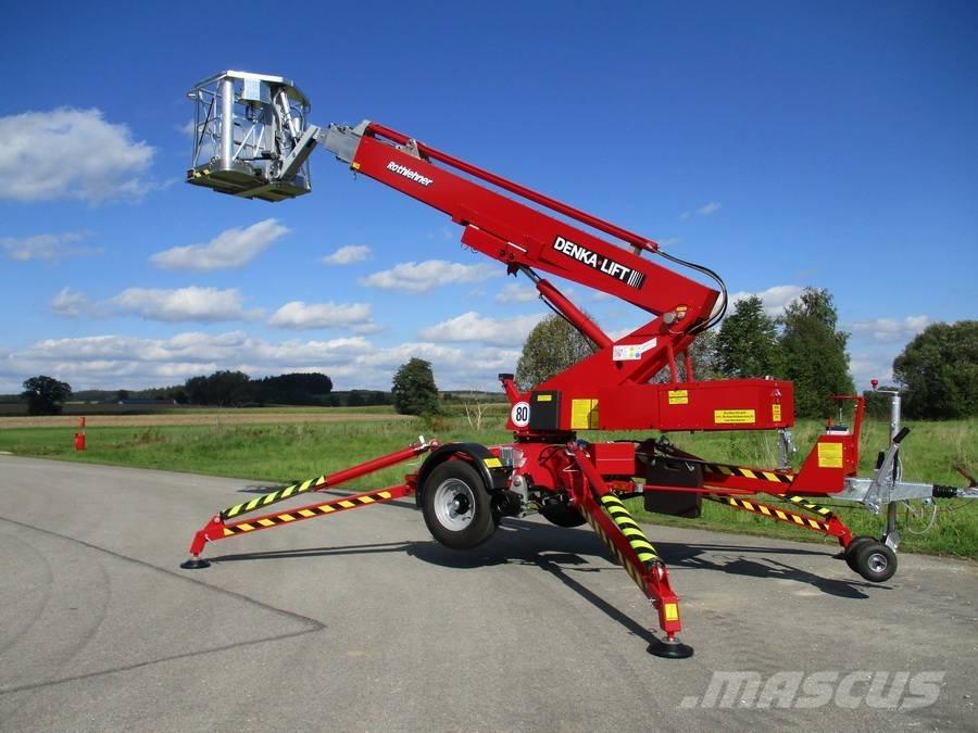 Denka-Lift DK 18 Ant priekabų montuojamos kėlimo platformos