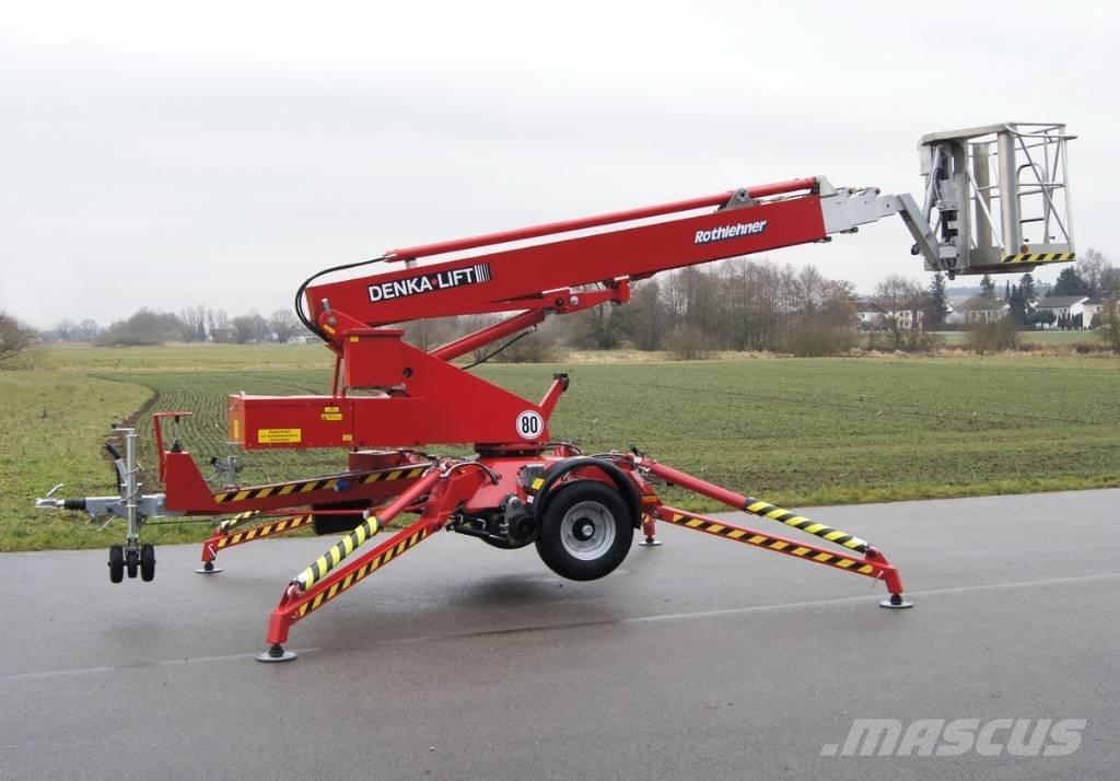 Denka-Lift DK 18 Ant priekabų montuojamos kėlimo platformos