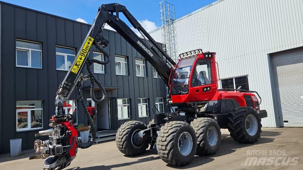 Komatsu 911 Miško technika (Harvesteriai)