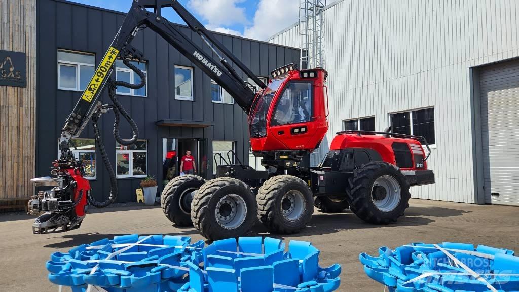 Komatsu 911 Miško technika (Harvesteriai)