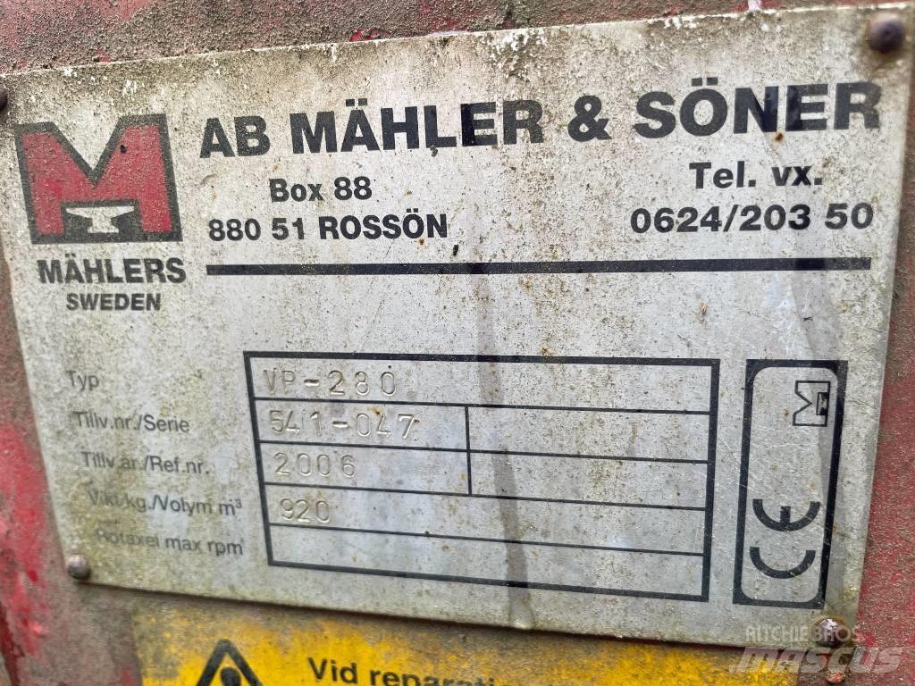 Mählers VP-280 Sniego valytuvai