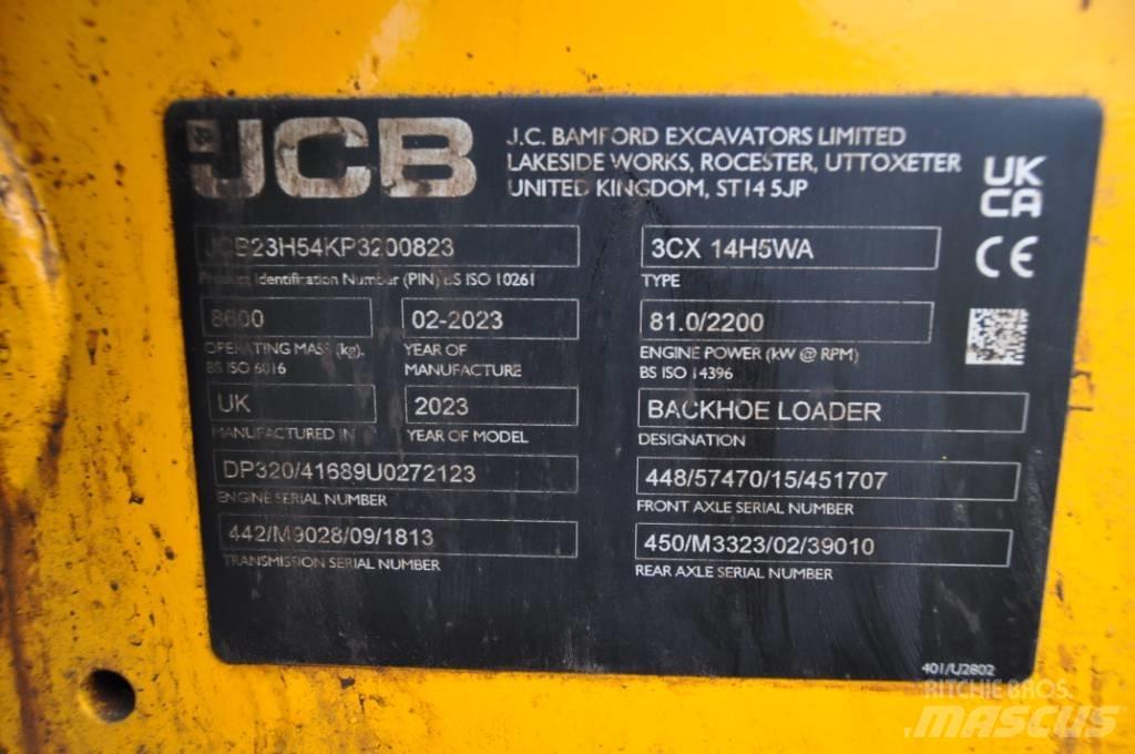 JCB 3 CX Ekskavatoriniai krautuvai