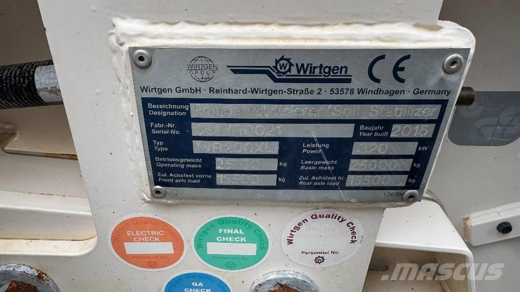 Wirtgen WR200i Asfalto perdirbimo technika