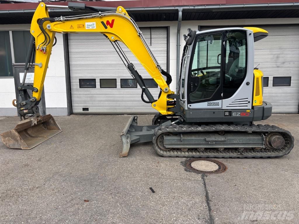 Wacker Neuson EZ80 Vikšriniai ekskavatoriai