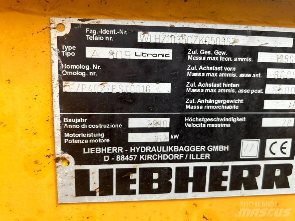 Liebherr A 309 Ratiniai ekskavatoriai