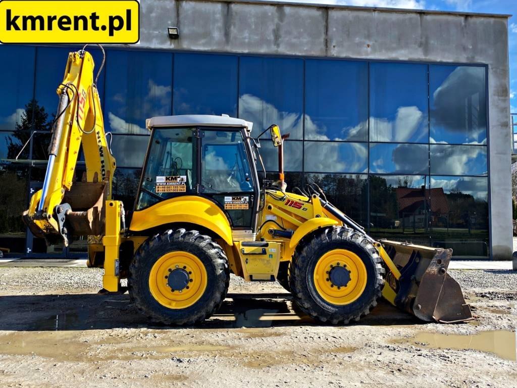 New Holland B 115 Ekskavatoriniai krautuvai