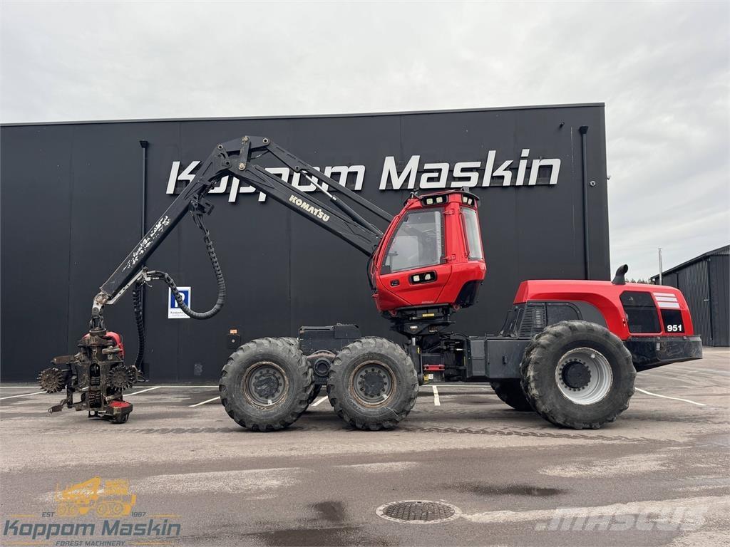 Komatsu 951 Miško technika (Harvesteriai)