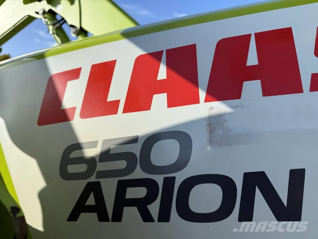 CLAAS Arion 650 Traktoriai