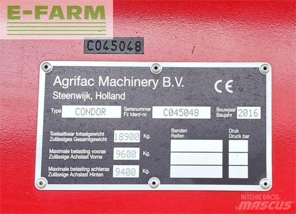 Agrifac condor iv Prikabinami purkštuvai