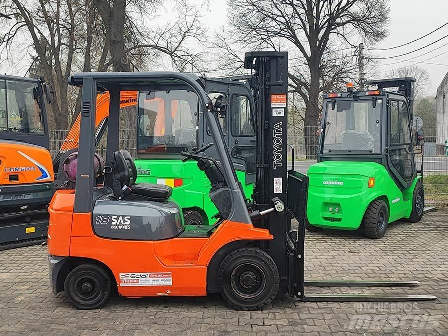 Toyota 42-7FGF18 LPG (dujiniai) krautuvai
