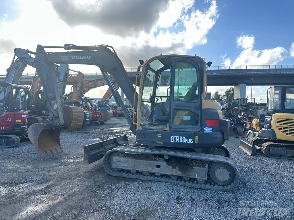 Volvo ECR 88 Vidutinės galios ekskavatoriai 7-12 t