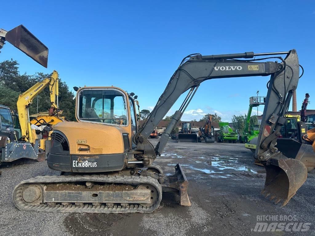 Volvo ECR 88 Vidutinės galios ekskavatoriai 7-12 t