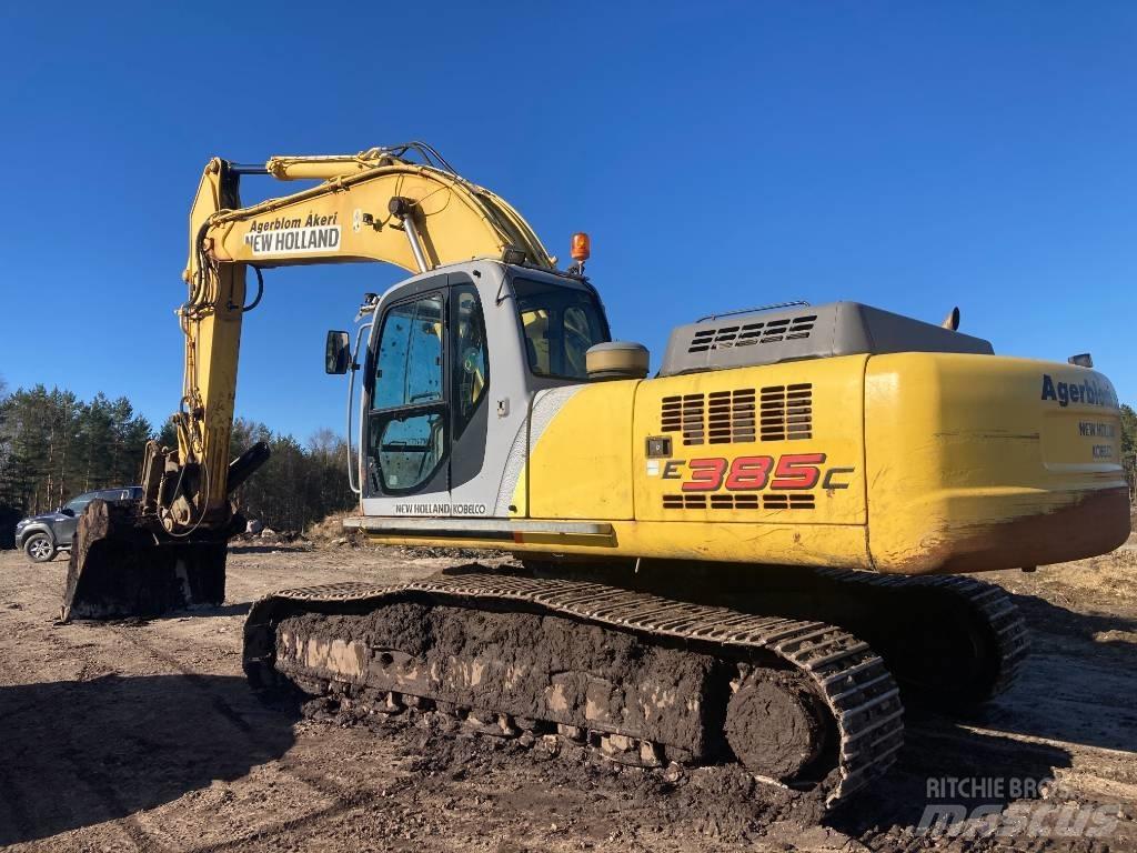 New Holland E 385 Vikšriniai ekskavatoriai