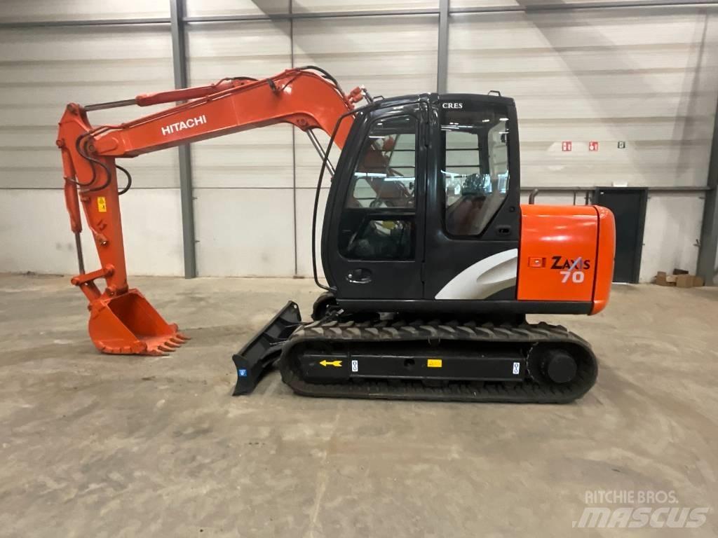 Hitachi ZX 70 Vidutinės galios ekskavatoriai 7-12 t