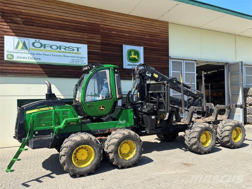 John Deere 1510 G Naudoti miškovežiai (Forvarderiai)