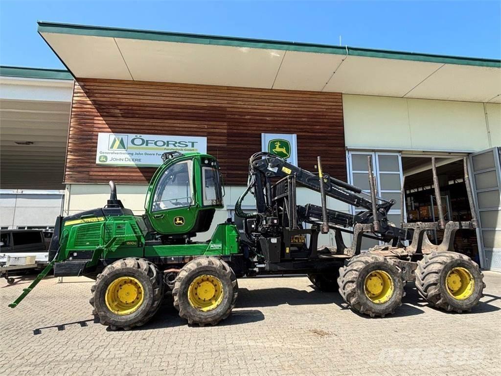 John Deere 1510 G Naudoti miškovežiai (Forvarderiai)