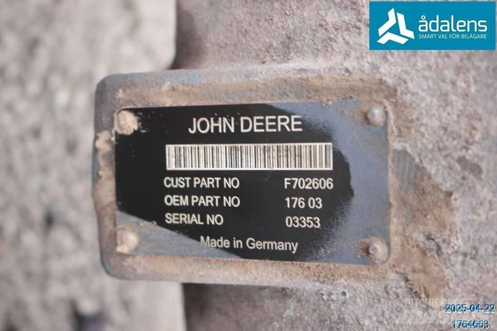 John Deere 1510 Važiuoklė ir suspensija