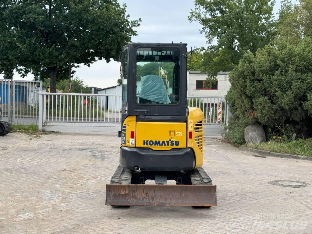 Komatsu PC26MR-3 Mini ekskavatoriai < 7 t