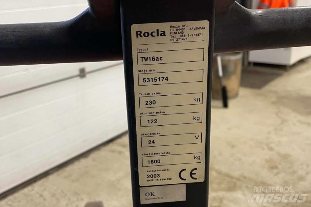 Rocla TW 16 AC Mažų aukščių keltuvai