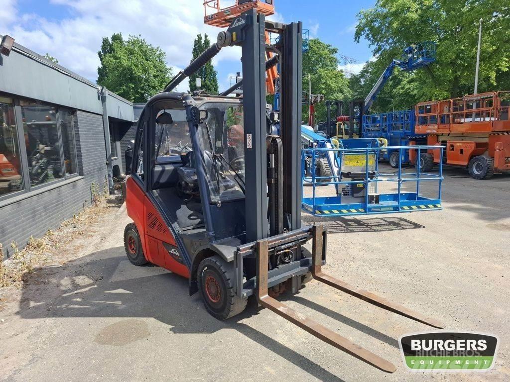 Linde H25T LPG (dujiniai) krautuvai
