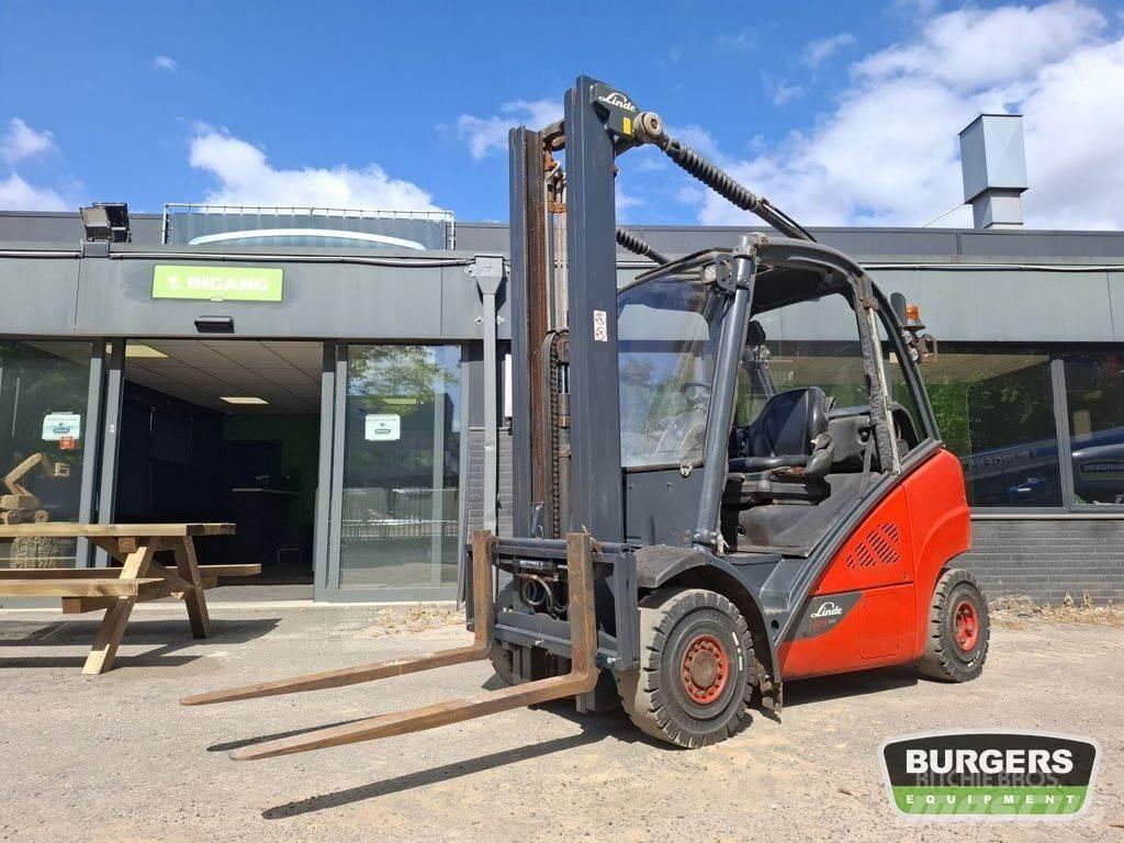 Linde H25T LPG (dujiniai) krautuvai