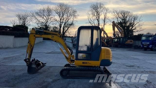 JCB 803 Mini ekskavatoriai < 7 t