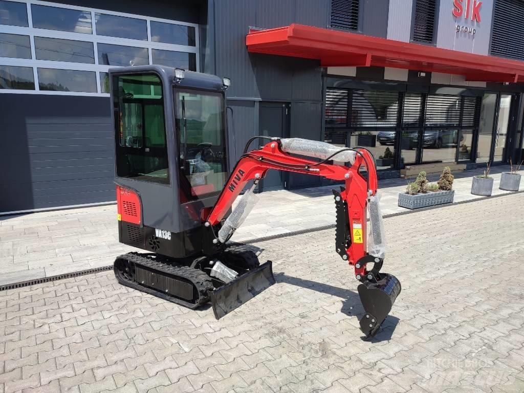 Miva VA13c Mini ekskavatoriai < 7 t