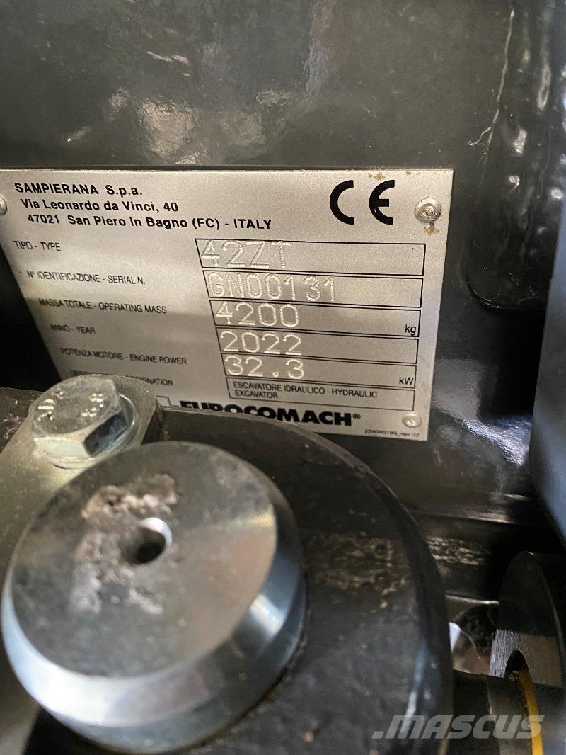 Eurocomach 42ZT Mini ekskavatoriai < 7 t