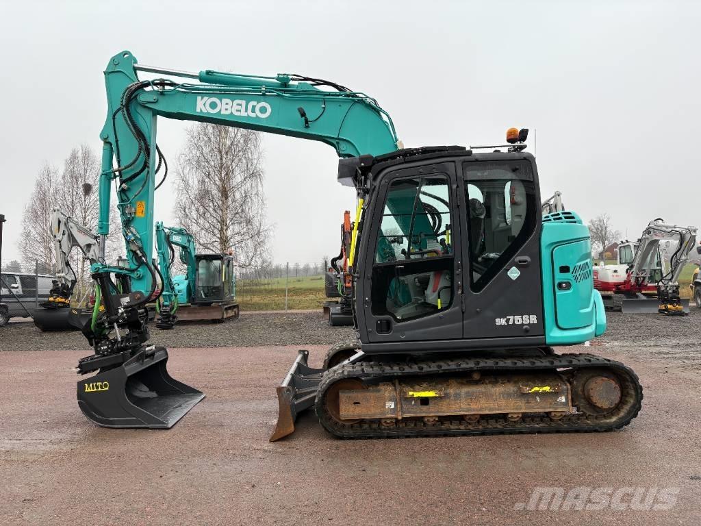 Kobelco SK75SR-7 Vidutinės galios ekskavatoriai 7-12 t