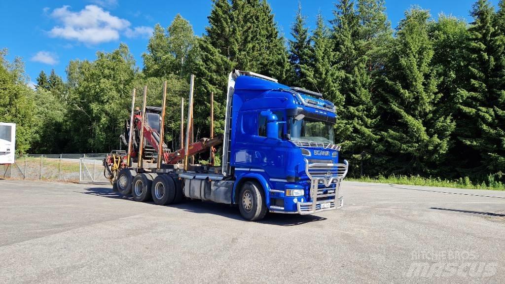 Scania R730 8x4*4 Miškovežių vilkikai