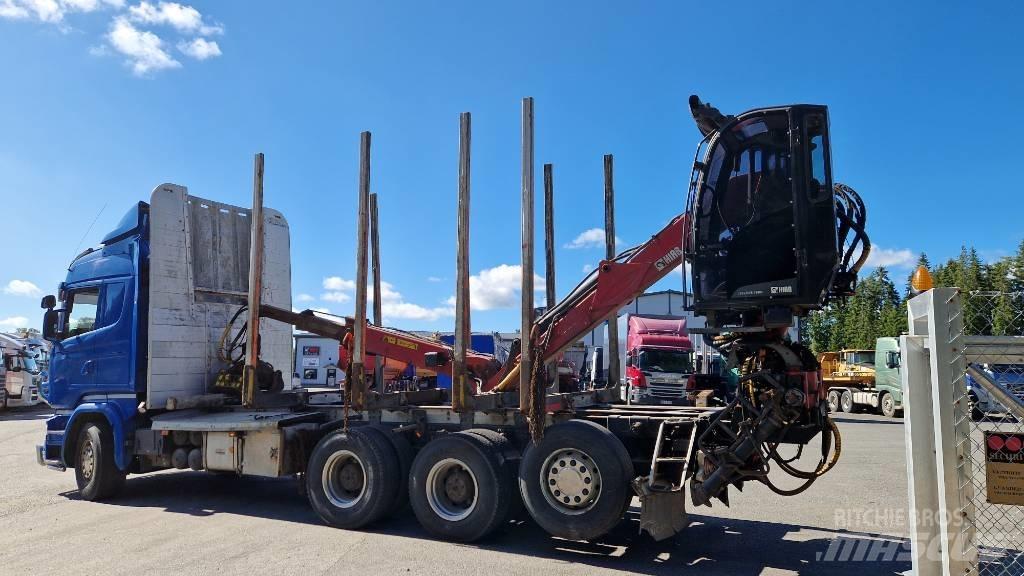 Scania R730 8x4*4 Miškovežių vilkikai