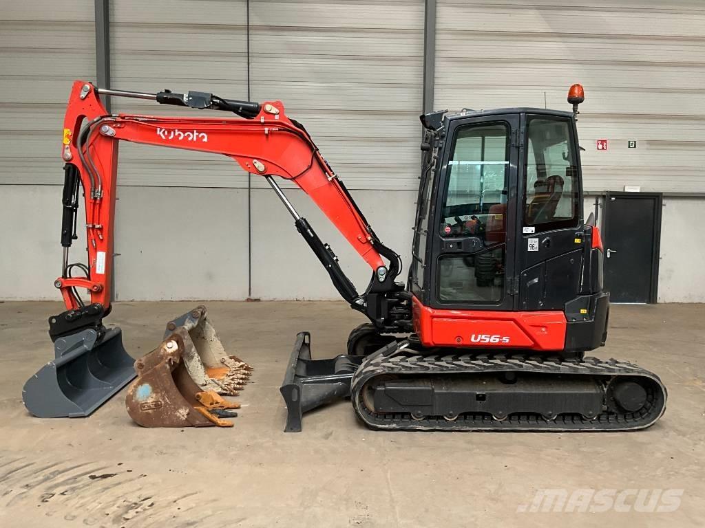 Kubota U 56-5 Mini ekskavatoriai < 7 t