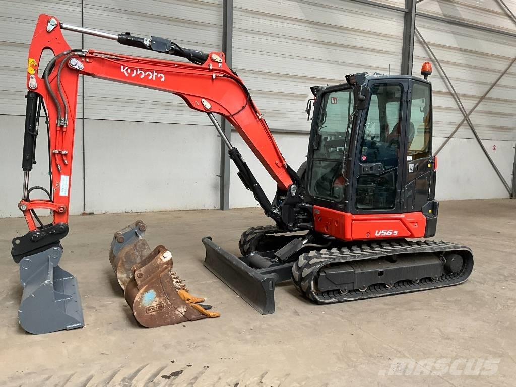 Kubota U 56-5 Mini ekskavatoriai < 7 t