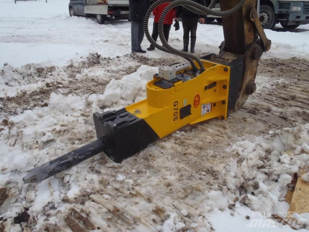  TUR G70 S 1240kg Hidrauliniai kūjai / Trupintuvai
