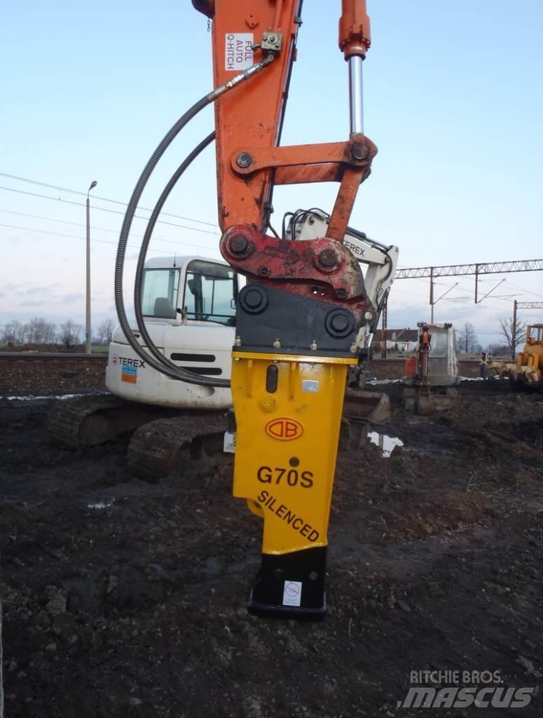  TUR G70 S 1240kg Hidrauliniai kūjai / Trupintuvai