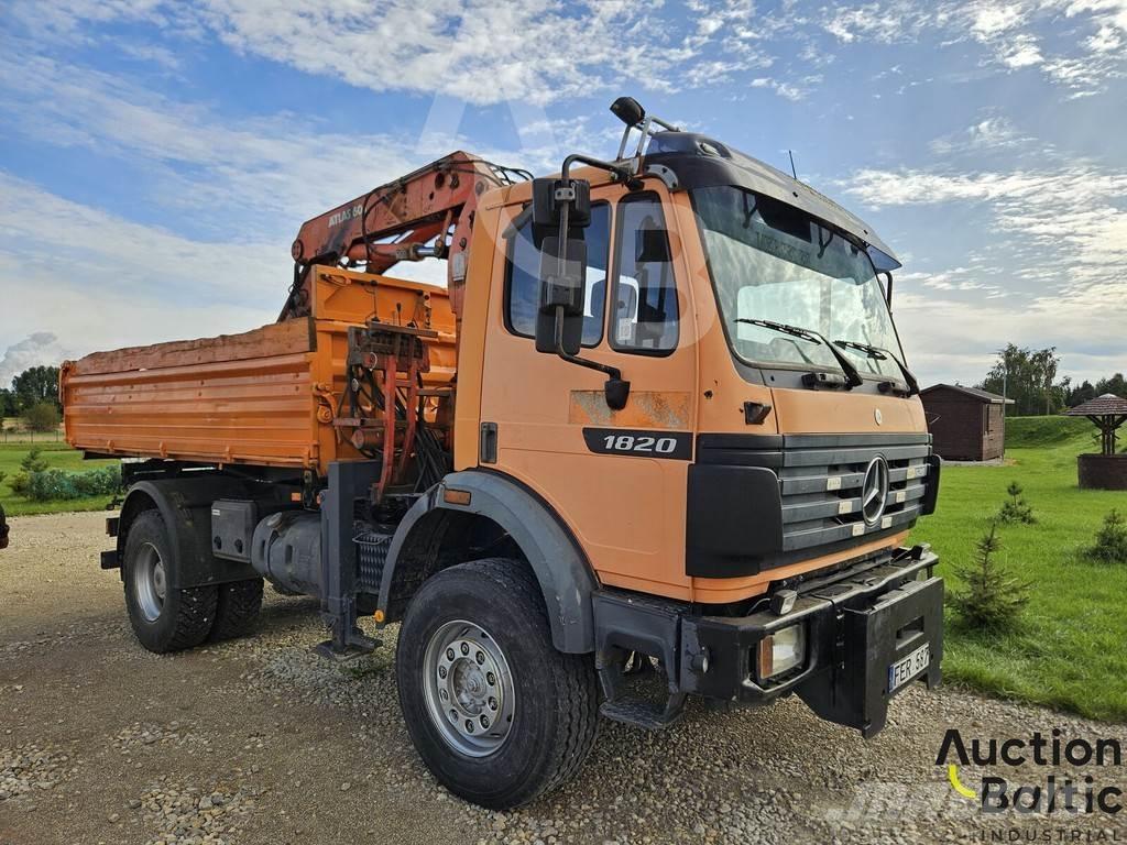 Mercedes-Benz 1820 Savivarčių priekabų vilkikai