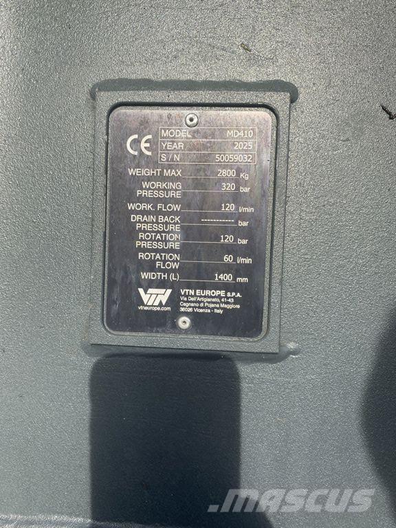 VTN MD410 S Griebtuvai