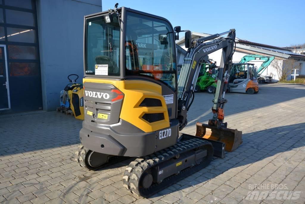Volvo EC 27 D Mini ekskavatoriai < 7 t