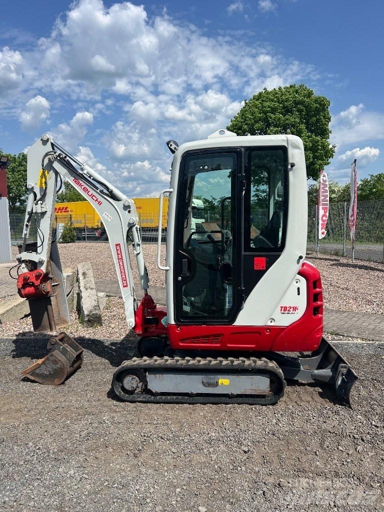 Takeuchi TB 216 Mini ekskavatoriai < 7 t