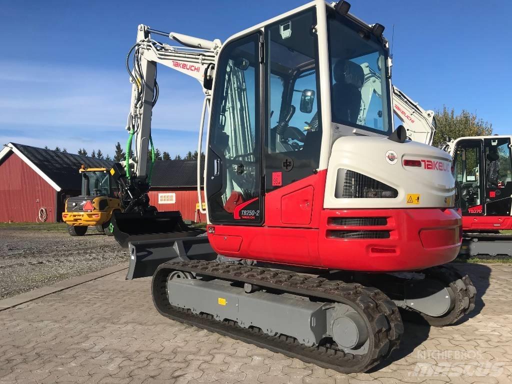 Takeuchi TB250-2 Mini ekskavatoriai < 7 t
