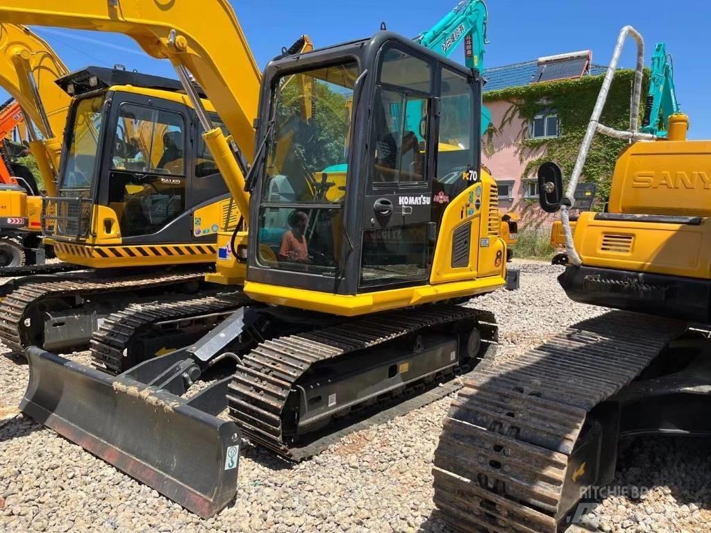 Komatsu PC 70 Vikšriniai ekskavatoriai