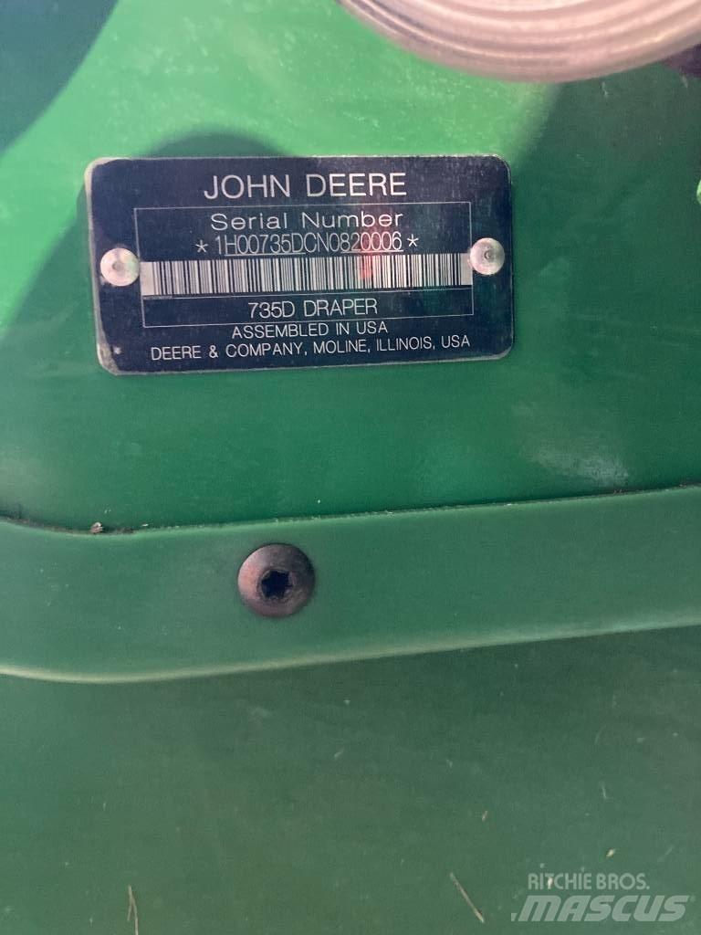 John Deere S790 Derliaus nuėmimo kombainai