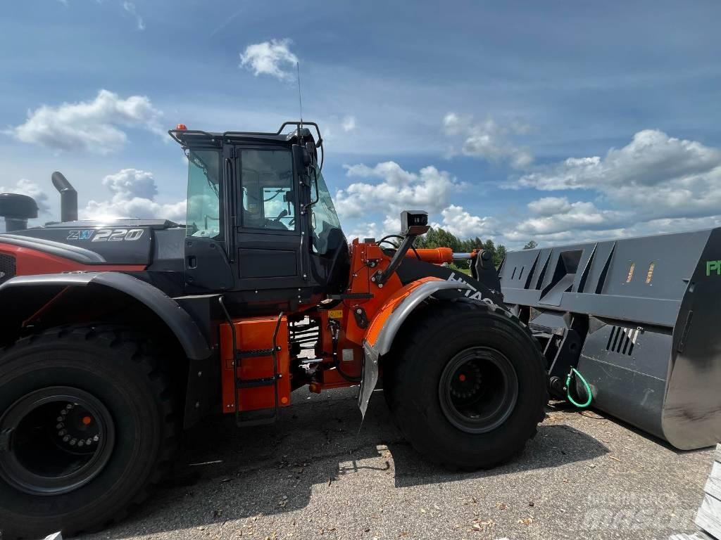 Hitachi ZW 220 Naudoti ratiniai krautuvai