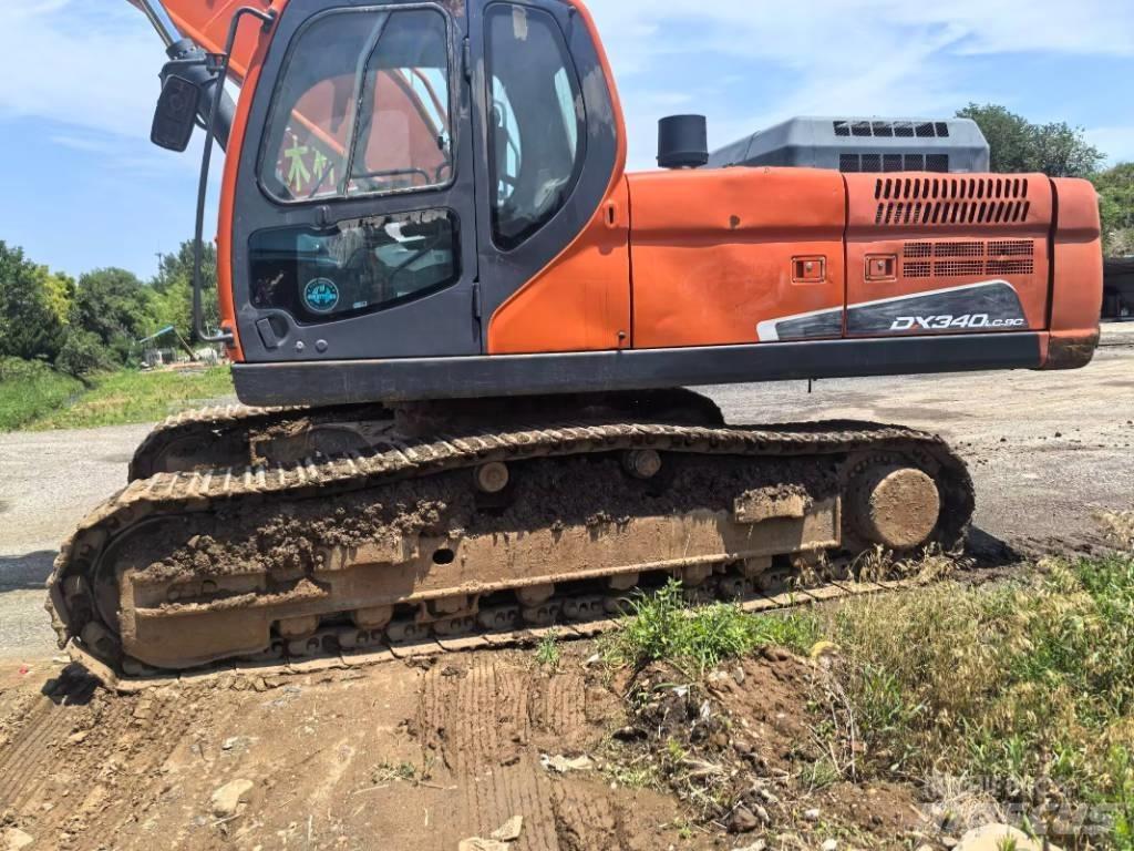 Doosan DX 340 LC Vikšriniai ekskavatoriai