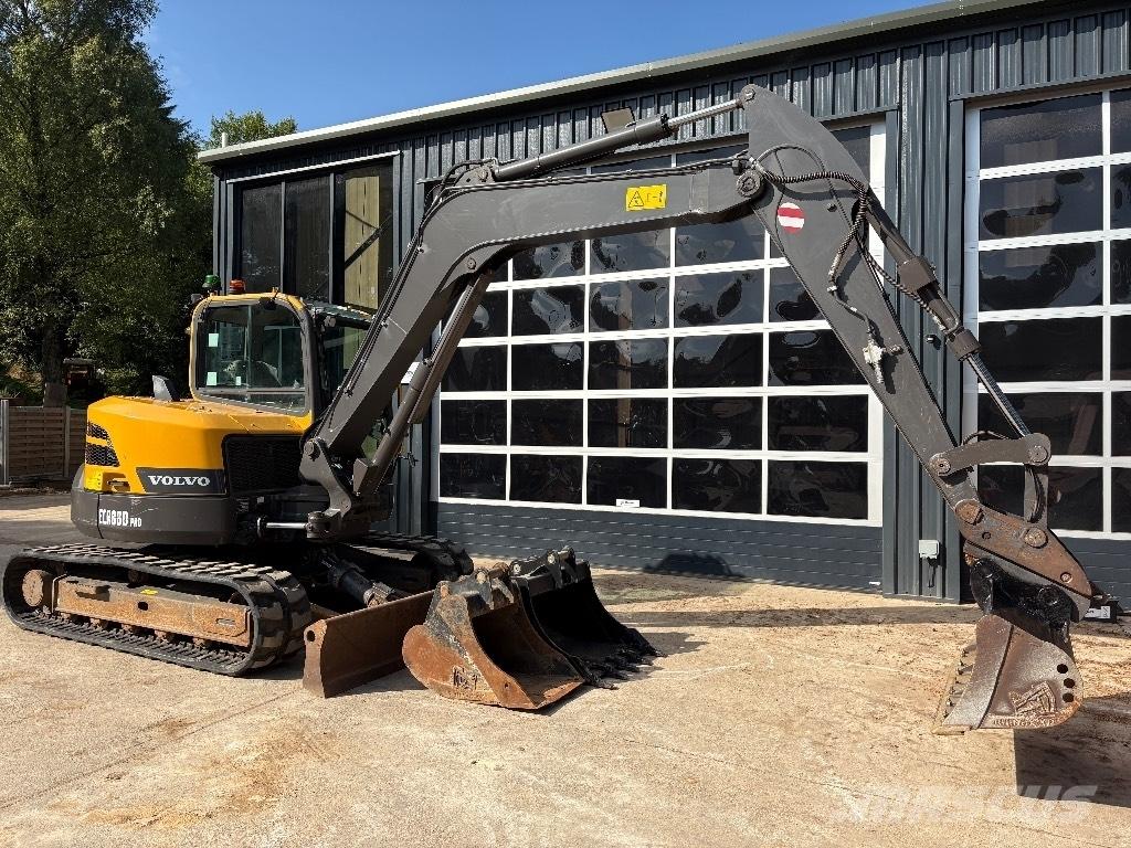 Volvo ECR 88 D PRO Vidutinės galios ekskavatoriai 7-12 t
